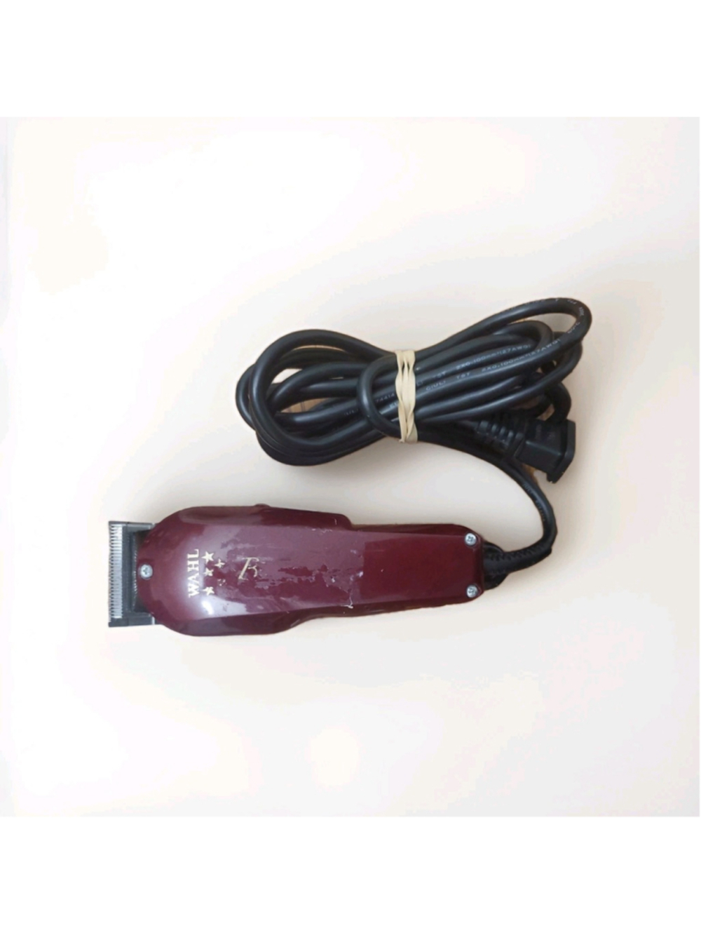 Wahl 5 Star Professional Corded Hair Trimmer Edger Barber red Tested/Working